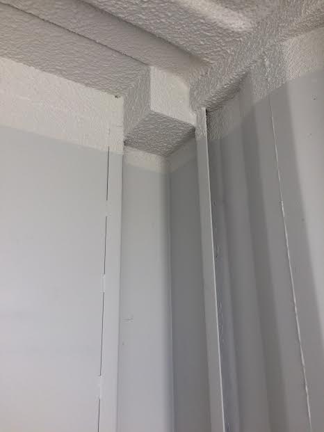 Insulated roof.